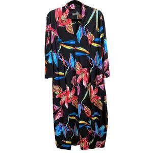 Alembika Hibiscus Dress Size 4 US Size 12-14